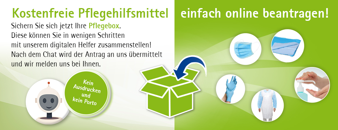 Kostenlose Pflegehilfsmittel Monatlich Erhalten | Pflegebox Online ...